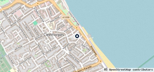 Map showing the location of Stevenson Motors