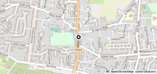 Map showing the location of Beach Road Garage Ltd
