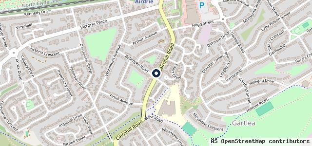 Map showing the location of Car Care | Airdrie
