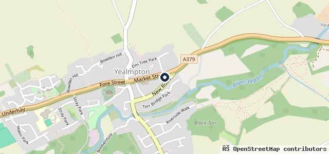 Map showing the location of Yealm Motor Services Ltd