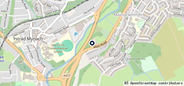 Map showing the location of Colin Price Cars | Maesycwmmer