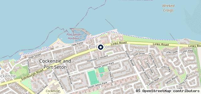 Map showing the location of Links Road Garage