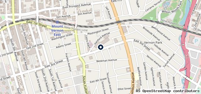 Map showing the location of Renzo Auto Collision