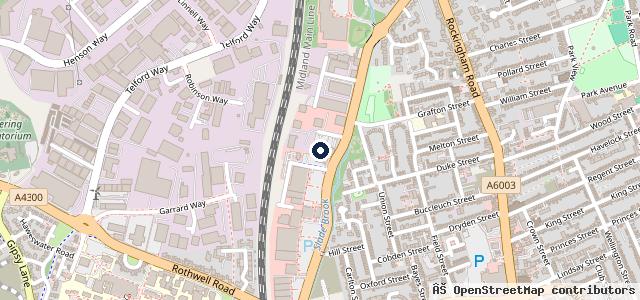 Map showing the location of Richard Sanders Used Car Centre (UCC)