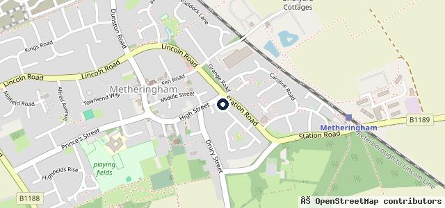 Map showing the location of Bypass Service Station
