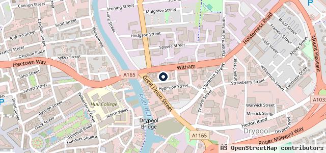 Map showing the location of Miles Kingsport Motorcycles | Kingston upon Hull