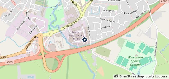 Map showing the location of Bennetts Field Garage Ltd