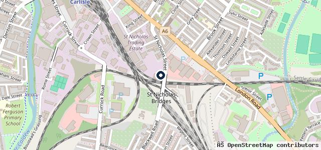 Map showing the location of David Fisher Garage
