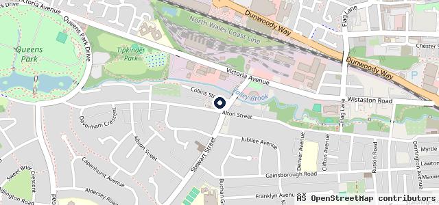 Map showing the location of Grosvenor Garage Motor Vehicle Sales Ltd | Preston
