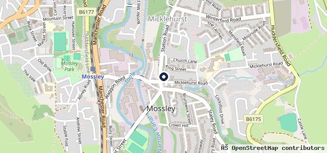 Map showing the location of John Rhodes Motor Engineers Ltd | Ashton-under-Lyne