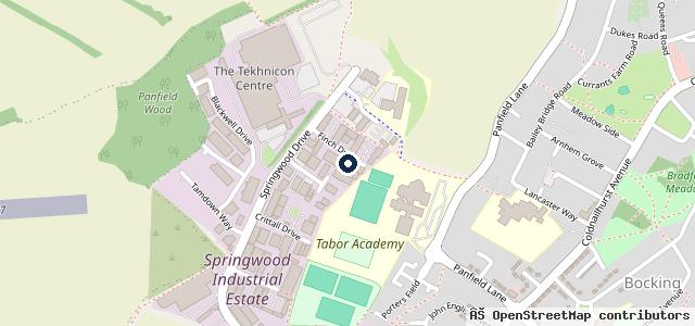 Map showing the location of John Hazell Auto Repairs | Braintree