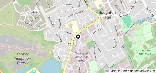 Map showing the location of Autocraft Dunstable
