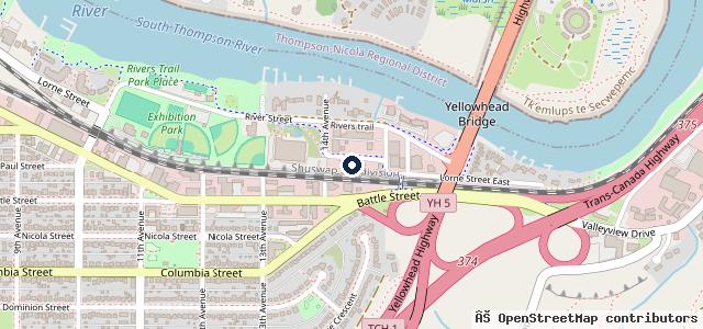 Map showing the location of Franco's Auto Service Ltd