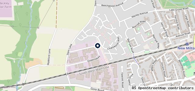 Map showing the location of Ets Tyre & Battery