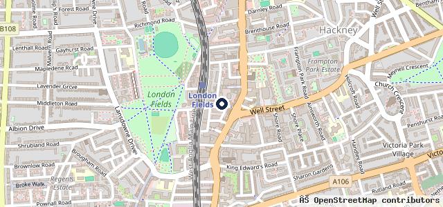 Map showing the location of Fast MOT | London Borough of Hackney