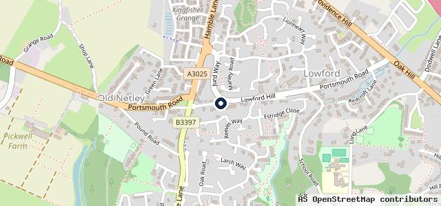 Map showing the location of Crescent Southampton | Southampton