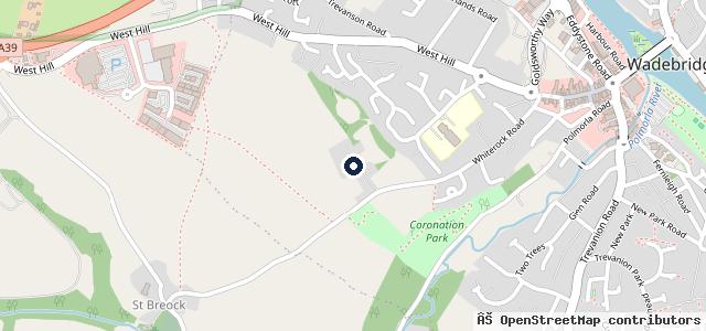 Map showing the location of Derrys Garage