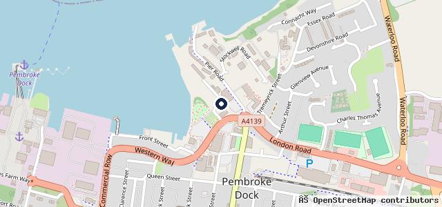 Map showing the location of Criterion Motor Repairs
