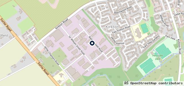 Map showing the location of H P S Garage Services
