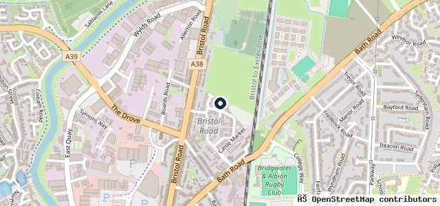 Map showing the location of NRK Services