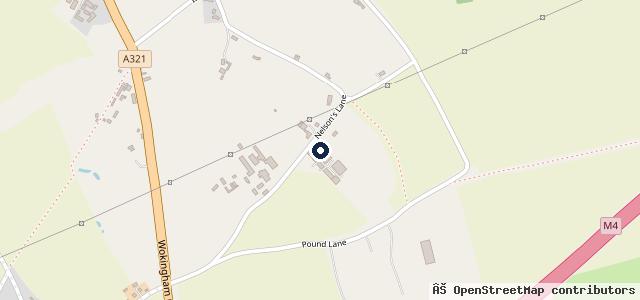 Map showing the location of Berkshire Autos Mot & Service Centre