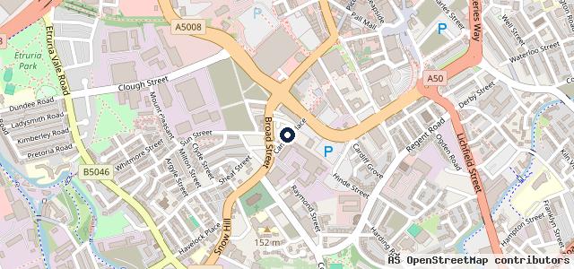 Map showing the location of Carcraft Test Centre