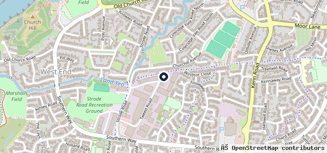 Map showing the location of Clevedon Motorcycles