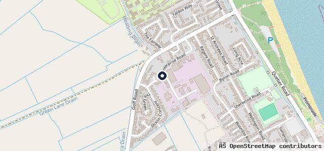 Map showing the location of D & S Tyres and Exhausts