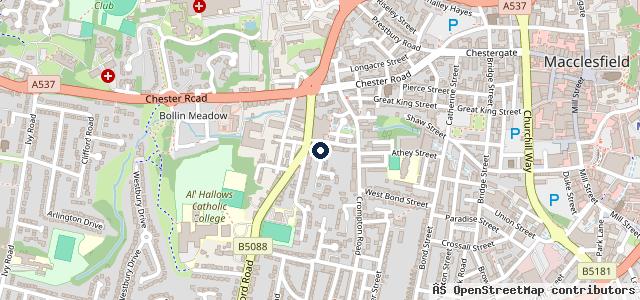 Map showing the location of Cottage Street Garage Ltd