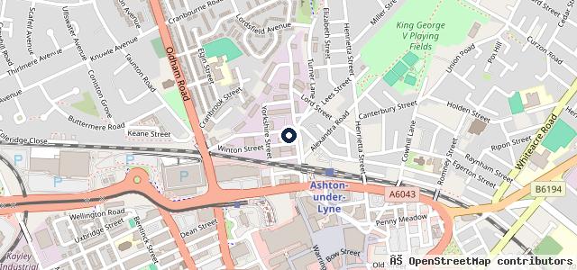 Map showing the location of Ladbroke M O T Services Ltd