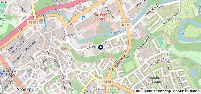 Map showing the location of Howard & Son Motorcycles