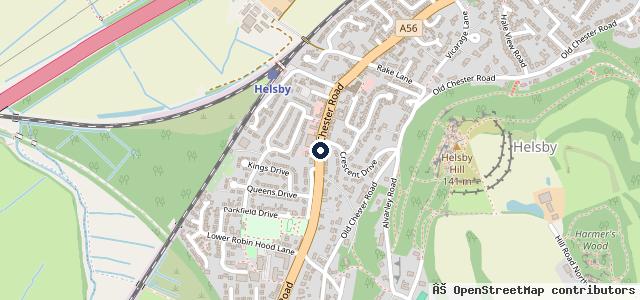 Map showing the location of Helsby MOT And Service Centre | Chester