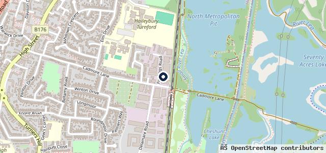 Map showing the location of GVB Motor Services Ltd