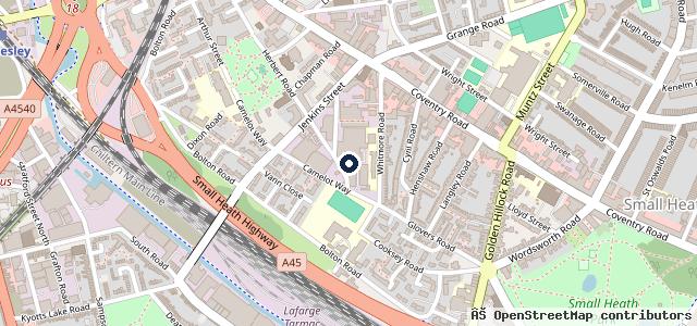 Map showing the location of I.T Auto Centre