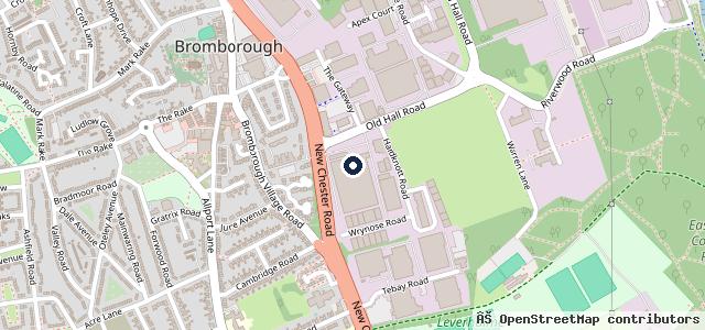 Map showing the location of Quicks Service Centre Bromborough | Bromborough