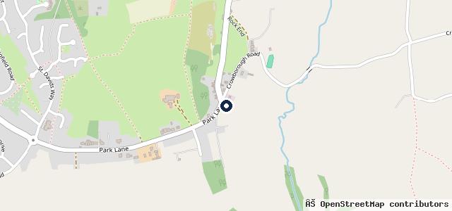 Map showing the location of Booths Garage