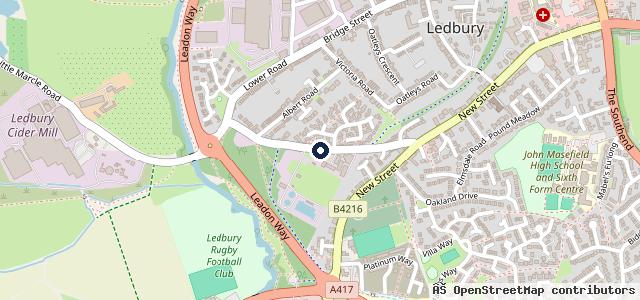 Map showing the location of Alfa Tech