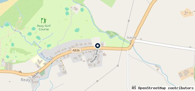 Map showing the location of D.R Alexander &amp; Son | Inverness