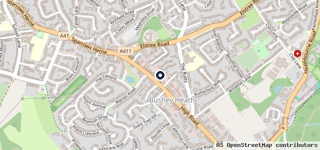 Map showing the location of Crown Garages Kingston Ltd