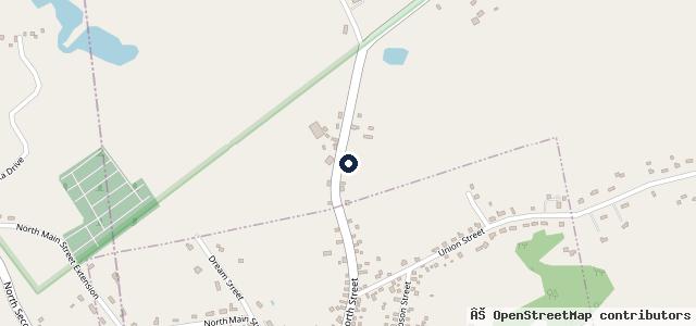 Map showing the location of Sacandaga Service Station Inc.