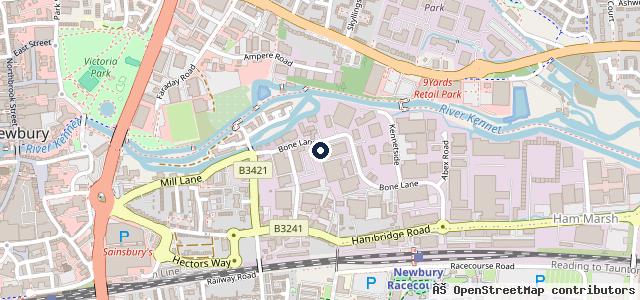 Map showing the location of Chris Fidler Garage Services