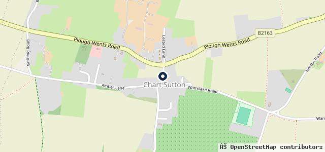 Map showing the location of Allcars Chart Sutton, Ltd.