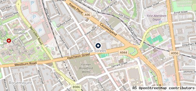 Map showing the location of Ecosse Motorcycles Dundee | Dundee