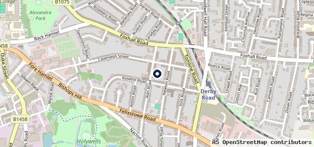 Map showing the location of Davey Brothers Motorcycles | Ipswich