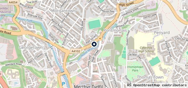 Map showing the location of MOTOFIX GARAGE LTD.