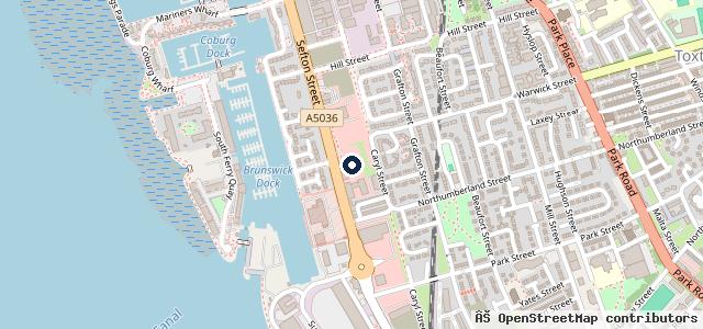 Map showing the location of Arnold Clark Liverpool Motorstore / MG / Chery