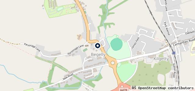 Map showing the location of Shell