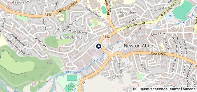 Map showing the location of Drive In Autocare