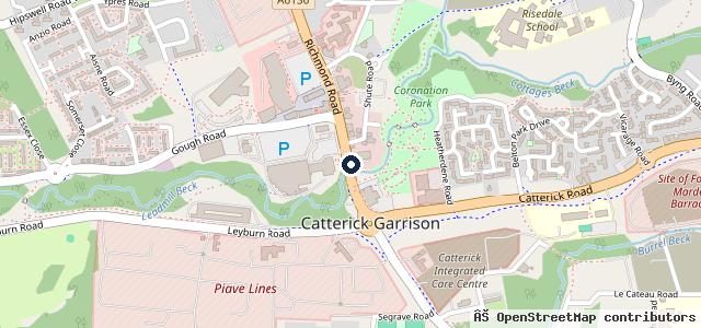 Map showing the location of Daves Bikes