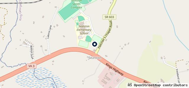 Map showing the location of Sealston Automotive